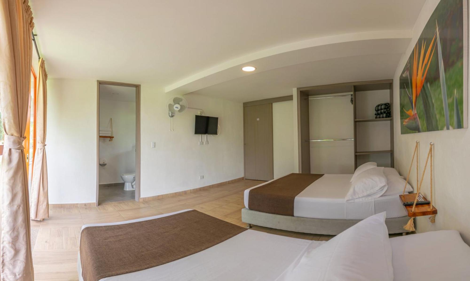 Hotel Campestre La Aldea Montenegro Bagian luar foto