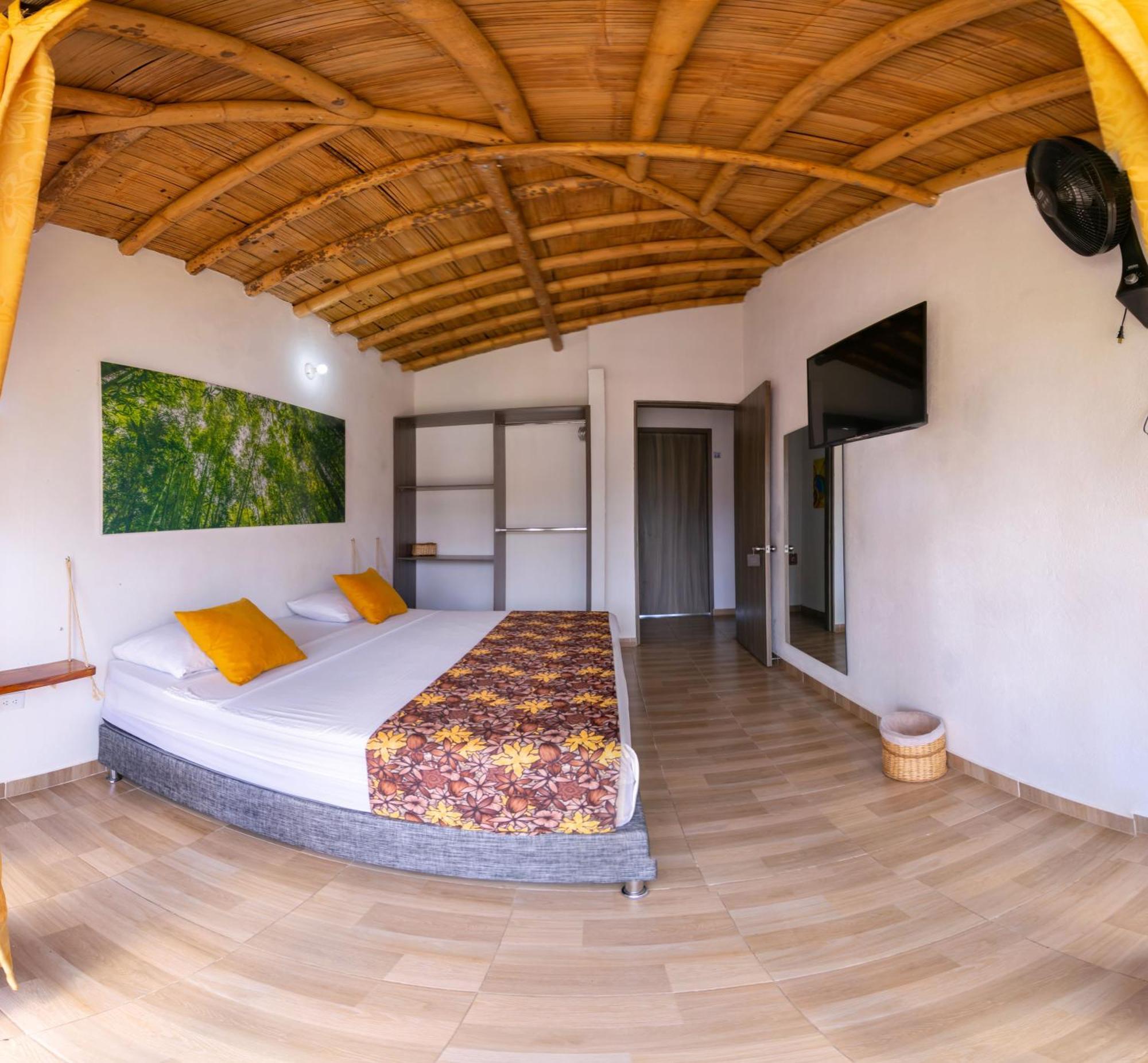 Hotel Campestre La Aldea Montenegro Bagian luar foto